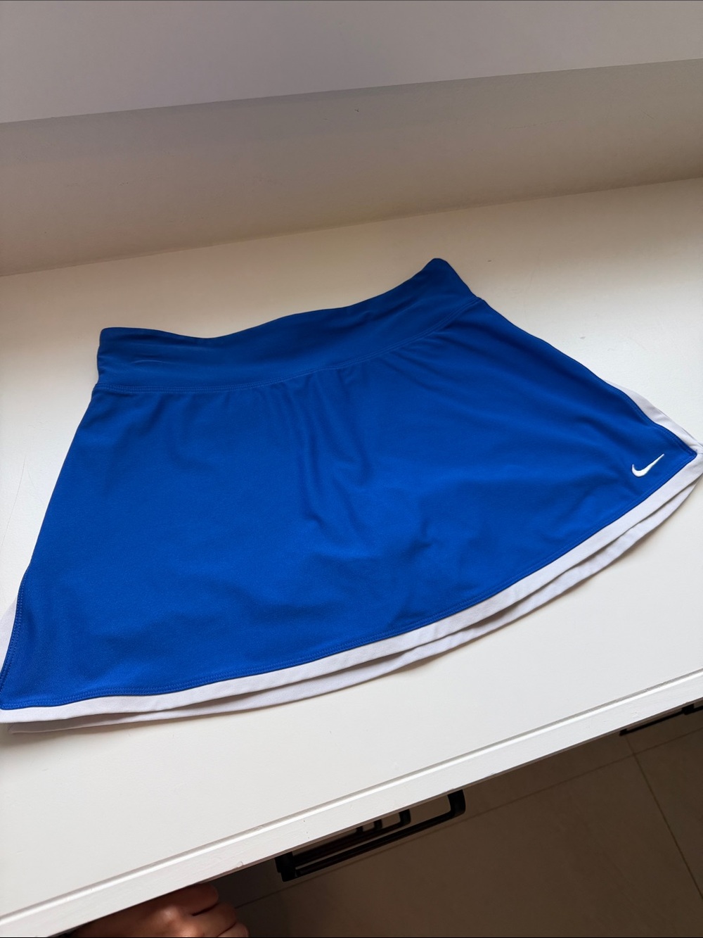 Nike Women’s Royal Blue Tennis Skirt with White Trim